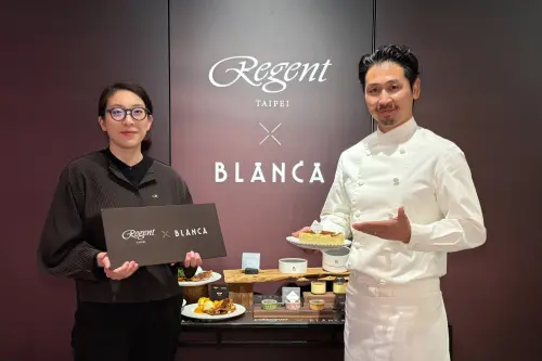 ▲BLANCA的品牌主理人東鐵雄（右），同時也是被譽為「日本第一西班牙料理餐廳」-- aca’的主廚。（圖／台北晶華酒店提供）