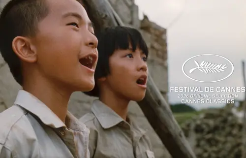 ▲《魯冰花》黃坤玄（左）與李淑楨（右）的演出都很動人，當年在台灣靠著優異口碑以「倒吃甘蔗」的姿態，讓片商小賺一筆。（圖／國家影視聽中心提供）