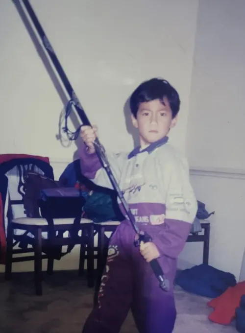▲1994年的劉俊謙還是小朋友，流露未來成為銀幕男神的潛力。（圖／華映娛樂提供）