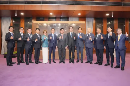 林佳龍宴請日本自民黨青年局訪團！盼攜手打造「非紅供應鏈」