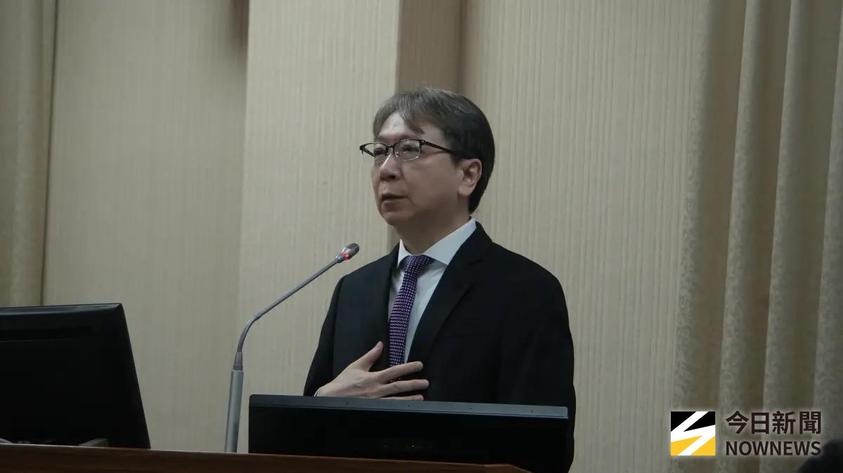 ▲國安局長蔡明彥表示，共諜案定罪率達8成5。（圖／記者呂烱昌攝）