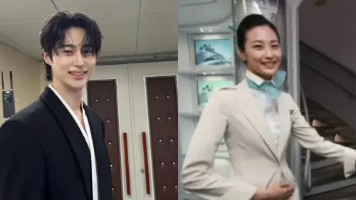 ▲邊佑錫（左）跟姊姊邊仁真長超像，網友還以為眼花是邊佑錫男扮女裝。（圖／翻攝自邊佑錫IG@byeonwooseok、翻攝노컷뉴스）
