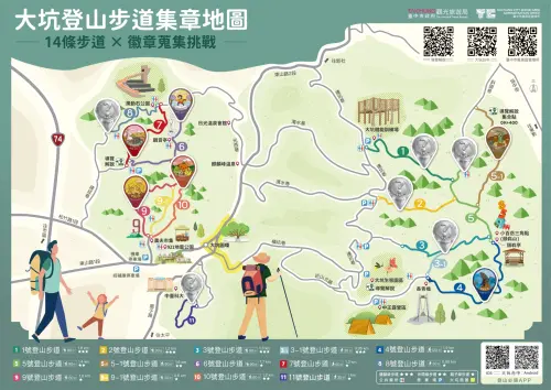大坑登山解鎖新成就　蒐集6款限量故事徽章