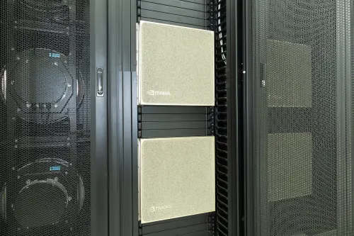 ▲聯發科打造全台首座NVIDIA DGX B200 SuperPOD運算叢集的AI訓練與推論平台。（圖╱聯發科提供）