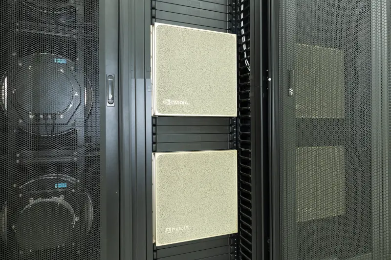    ▲聯發科打造全台首座NVIDIA DGX B200 SuperPOD運算叢集的AI訓練與推論平台。（圖╱聯發科提供）  