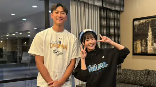 籃籃同框解決掉大谷翔平的男人！與沙子宸拍片：超有禮貌的大男孩