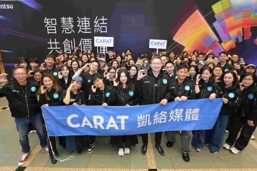 ▲凱絡媒體團隊合照。（圖／電通集團提供）