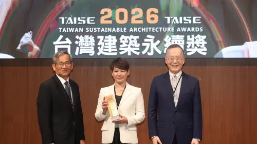 不只蓋房更拚永續　晉基建設獲2026台灣建築永續獎
