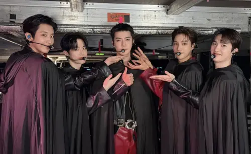▲EXO睽違6年來到台北小巨蛋開唱，掀起粉絲搶票潮。（圖／IG@weareone.exo）