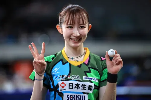 日本女團3：0橫掃德國晉級！早田希娜逆轉　挑戰世桌賽55年來首金