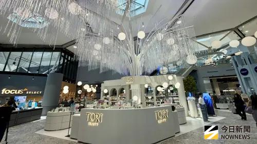 ▲ 「FOCUS 13 珊瑚廣場」複合式商場占地2,100坪，商場匯聚超過40家國內外指標品牌，一樓集結時下潮牌選物，二樓則規劃慢活休憩飲食空間。（圖／記者陳美嘉攝，2026.05.08）