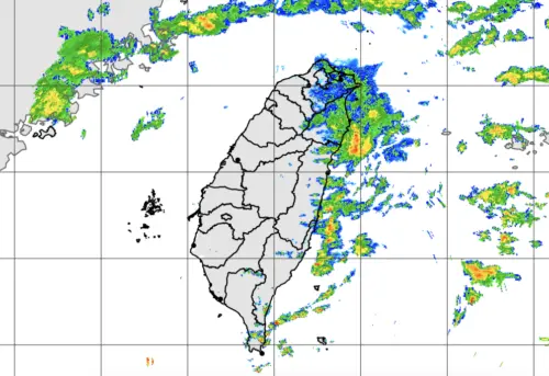 下班要帶傘！氣象署：新北、宜蘭「大雨特報」　一路下到明早才停