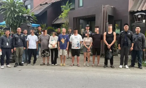 8名中國人在泰國遭逮！躲小屋偷拍短劇　被抓包根本只有觀光簽證