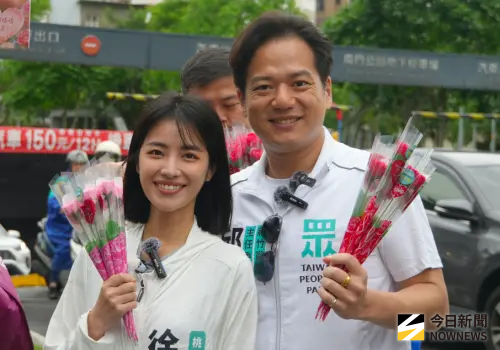 選竹北市長？北上陪徐千晴桃園掃街　邱臣遠：努力成為最好的選擇