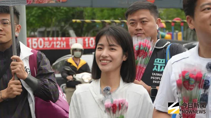    ▲民眾黨桃園區市議員參選人徐千晴。（圖／記者呂炯昌攝，2026.05.09）  
