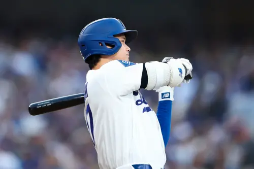 ▲大谷如此神速離場是為了避開道奇體育場周邊慣有的交通大塞車，這也是他維持體能與作息高度自律的表現。（圖／美聯社／達志影像）