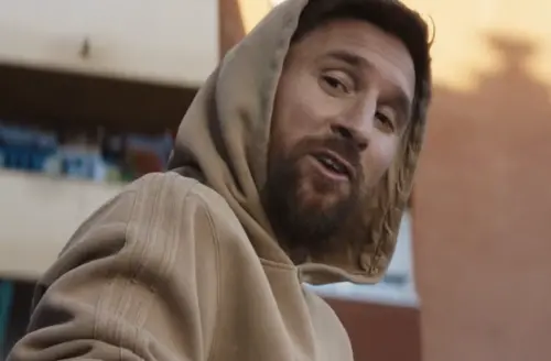 ▲梅西在愛迪達的世足形象廣告片中也有出現。（圖／翻攝自 adidas YT）