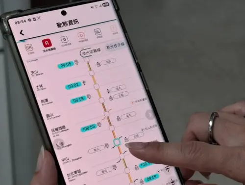 ▲北捷旅客可利用「台北捷運Go」APP中的「列車動態資訊」功能，即時查詢列車到站時間。（圖／北捷提供）