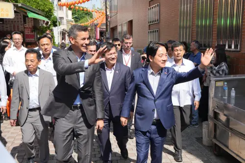林佳龍陪同貝尼亞走訪台南　科技、美食與文化展現台灣多元魅力