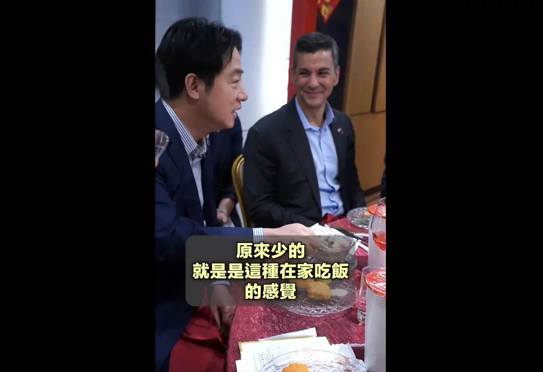 ▲賴清德宴請巴拉圭總統貝尼亞吃傳承四代的台菜餐廳阿霞。（圖／翻攝自賴清德臉書）