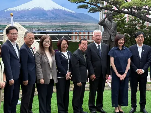 偕安倍夫人造訪紅毛港保安堂　林智鴻：感念安倍對台關懷