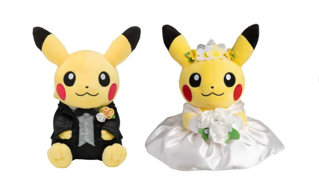 ▲▲台灣寶可夢中心5月又有情人節新品登場！「Pokémon Garden Wedding」穿上婚禮禮服的皮卡丘，即將在5月16日開賣。（圖／台灣寶可夢IG@pokemon_taiwan）