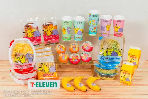▲7-11推出百變怪、皮卡丘系列寶可夢30周年限定包裝。（圖／業者提供）