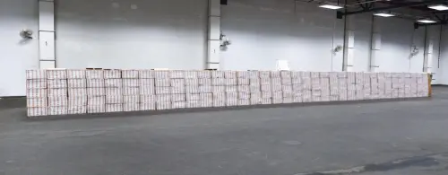 逃漏稅逾三千萬！9千條走私菸全藏LED燈泡貨櫃　遭新加坡海關查獲
