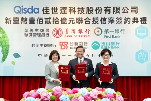 佳世達簽120億永續聯貸案　金融業力挺、超額參貸逾2倍