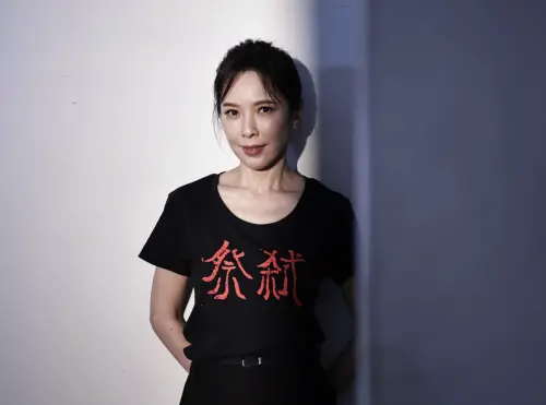 ▲演恐怖片是天心（如圖）的新挑戰，她也才發現韓國老公不喜歡看恐怖片，連聽到聲音都不行。（圖／記者吳翊緁攝）