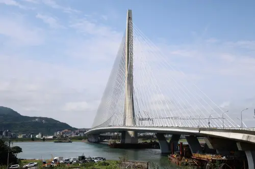 ▲淡江大橋5月12日通車。（圖／記者朱永強攝，2026.05.12）