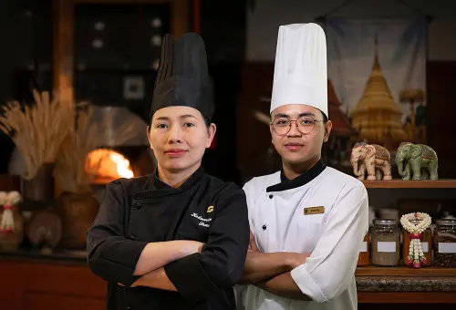 ▲台南遠東香格里拉飯店邀請清邁香格里拉(Shangri-La Chiang Mai)雙廚來台客座。（圖／台南遠東香格里拉提供）