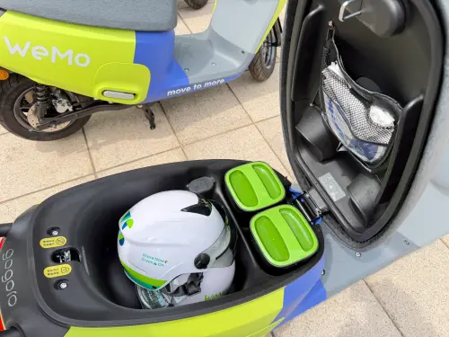 ▲wemo go車廂更大，可以置放更多物品。（圖／記者周淑萍攝）