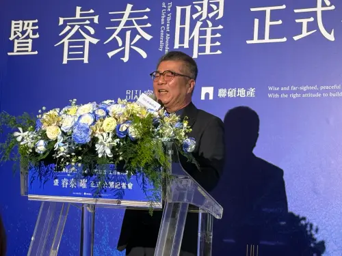▲睿泰建設執行董事羅永政認為，股市有漲有跌，而房市保值性非常高。（圖／記者張家瑋攝）