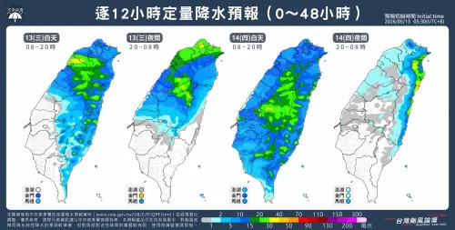 梅雨季鋒面逼近中！午後大台北迎「第一波雨勢」　明後天雨擴全台