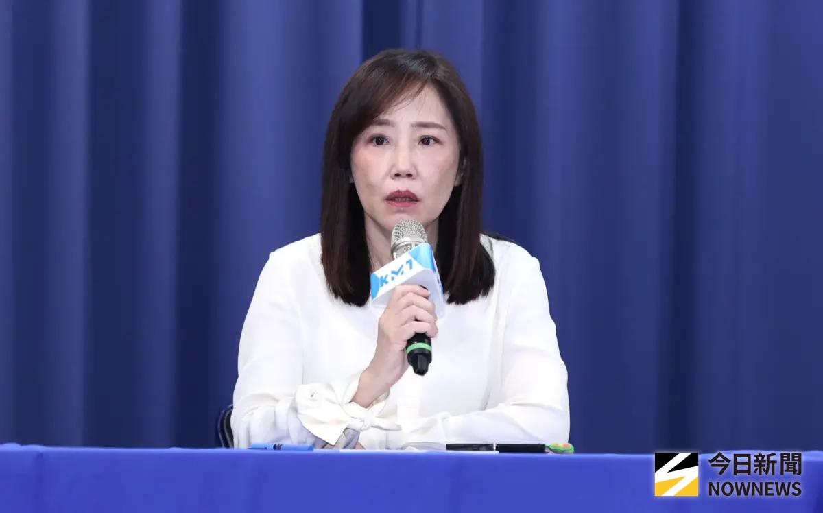 ▲國民黨文傳會主委尹乃菁。（圖／記者朱永強攝）