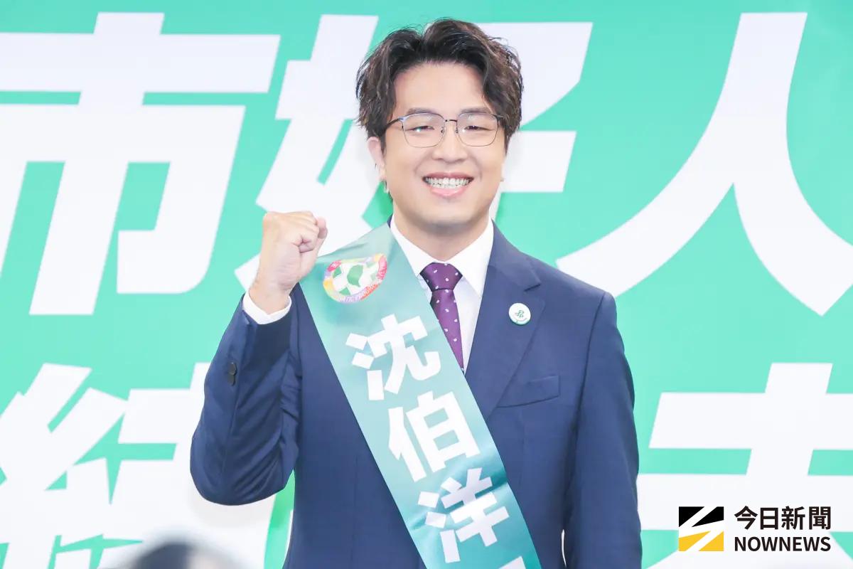 ▲民進黨徵召沈伯洋參選臺北市長。（圖／記者趙文彬攝）