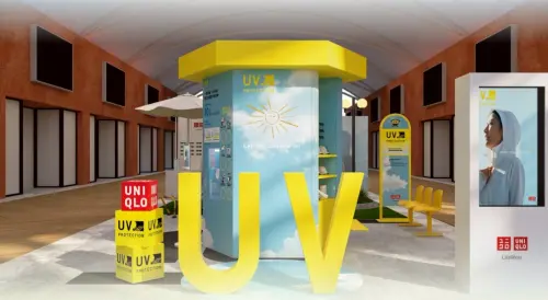 ▲UNIQLO「全方位防曬生活體驗站」快閃活動也在台中。（圖／翻攝自UNIQLO FB提供）