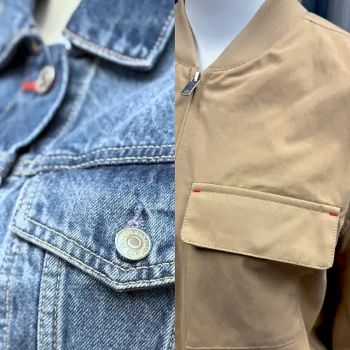 ▲Gap X Victoria Beckham聯名系列磅數紮實、細節有質感。（圖／記者蕭涵云攝）