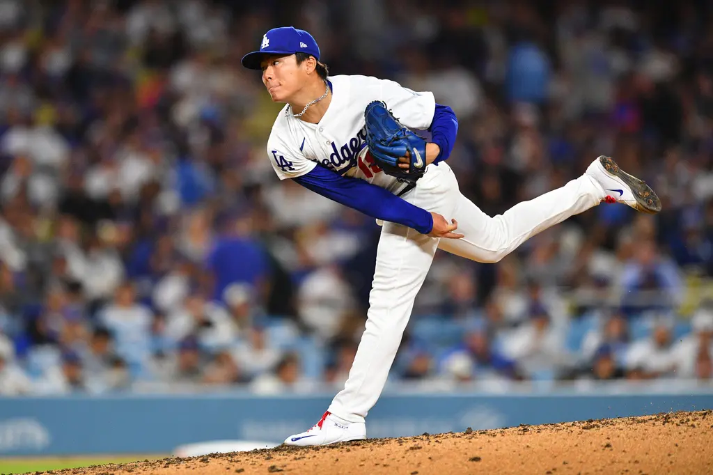 ▲山本由伸本季「被長打率」大幅提升，按照目前的速度，他可能創下單季被全壘打最多的一個賽季。（圖／美聯社／達志影像）