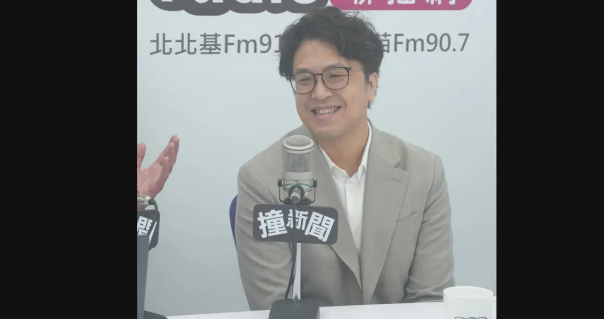 ▲沈伯洋透露，他跟吳怡農蠻熟的，他會找吳加入團隊，一起打這場選戰。（圖／《POP撞新聞》提供）