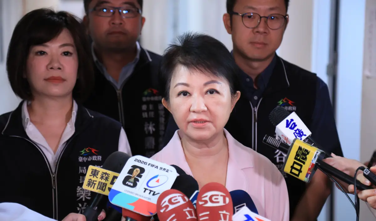 ▲台中市長盧秀燕表示，「川習會」已是重大國安事件，中央政府應有所作為。（圖／台中市政府提供，2026.05.14）