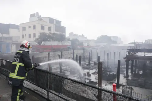 中市社宅火警釀空汙　勒令停工並重罰五百萬