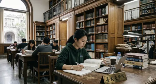 ▲法律系被點名是文組中收入潛力最高的代表，若成為律師、自行開業，年收數百萬甚至千萬並非不可能。（圖／Gemini製圖、記者賴禹妡製）