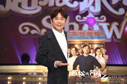▲黃西田（如圖）今日現身《超級冰冰Show》錄影，媒體很關心他是不是要當岳父了。（圖／記者朱永強攝影）