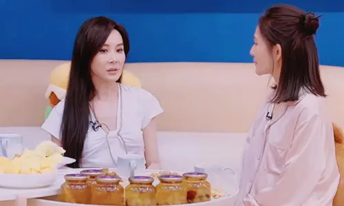 ▲蕭薔（左）跟謝娜（右）分享自己這些年一直都在做公益。（圖／微博＠婉司姬）
