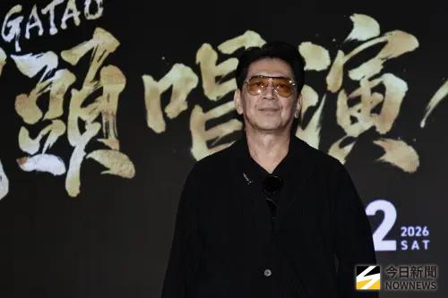 ▲高捷（如圖）化身《角頭》貴董，為唐振剛閃兵一事緩頰。（圖／記者吳翊緁攝）