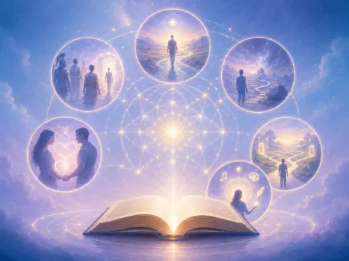 ▲ChatGPT可以算出前世今生的阿卡西紀錄，讓不少人驚呼準到起雞皮疙瘩。（圖／ChatGPT生成）