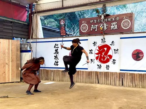▲伊賀流忍者博物館「忍者實演秀」推薦必看。拍攝取材經館方同意。（圖／記者蕭涵云攝）