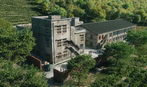 ▲「夢想動畫」透過掃描和3D模型建構細節，全CG打造《茶金》日光茶廠樣貌。（圖／林家齊）